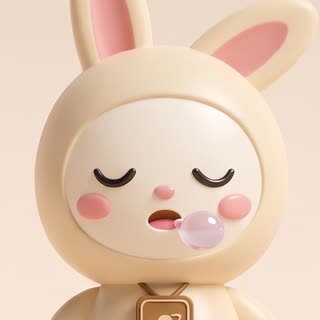 Orbi-chan sticker: snoozing