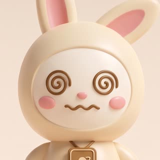Orbi-chan sticker: chart spin